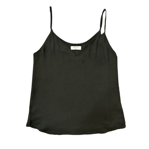 Aritzia Babaton Everly Camisole V-Neck camisole in Black Size XS - Picture 2 of 13